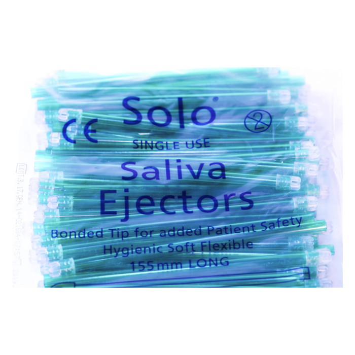 Solo Saliva Ejectors: Green (100)