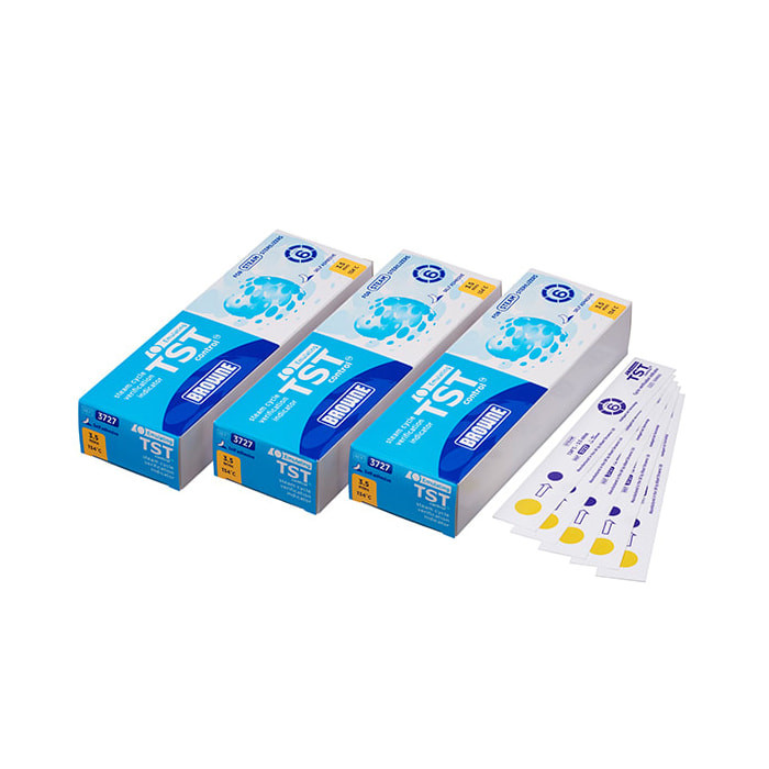 TST Control Indicator Strips - Self Adhesive 134°C - 3.5min (100)