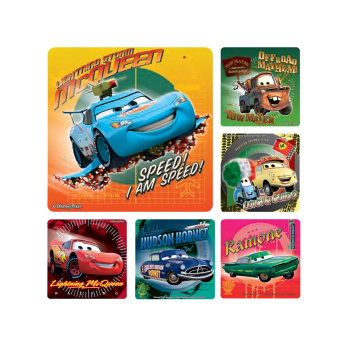 Stickers: Cars Supercharged (100)
