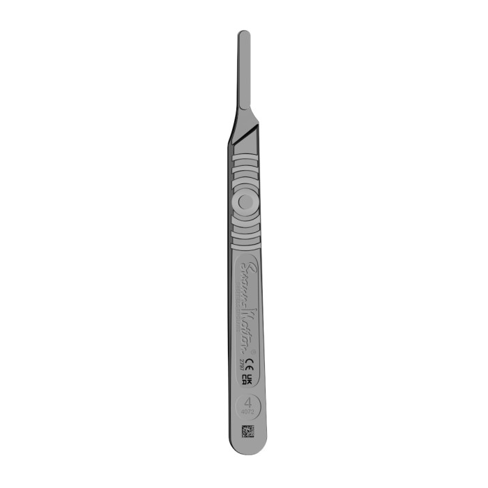 Swann-Morton Stainless Steel Handle No.4 with Graduation (1)
