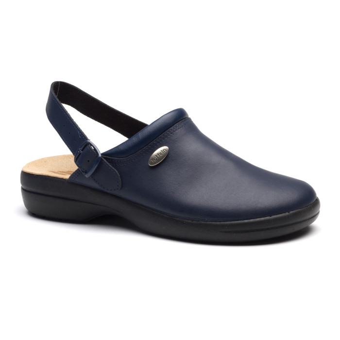 Flex Lite Shoes: With Strap - Navy - UK 10.5 - Euro 45