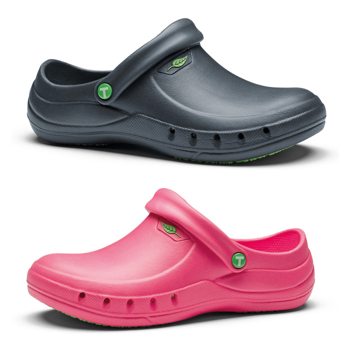 Toffeln Green T EziKlog Clogs