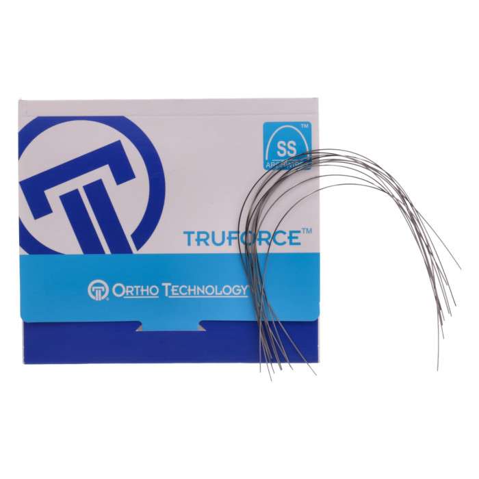 TruForce SS Archwires: Upper .018 x .022 - Rectangle (10)