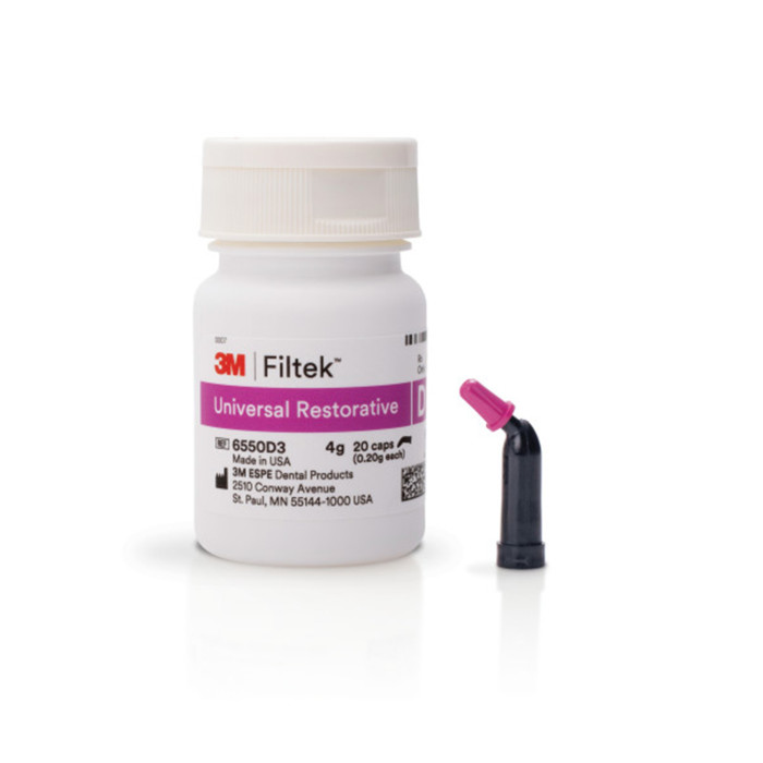 3M Filtek Universal Restorative: 20 x 0.2g Capsules - Shade A1