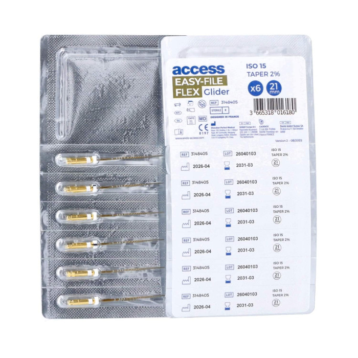 Easy-File Flex Glider: 2% ISO 15 - 21mm (6)