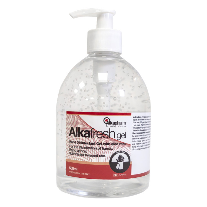 Alkafresh Gel Disinfectant Hand Sanitizer - 500ml