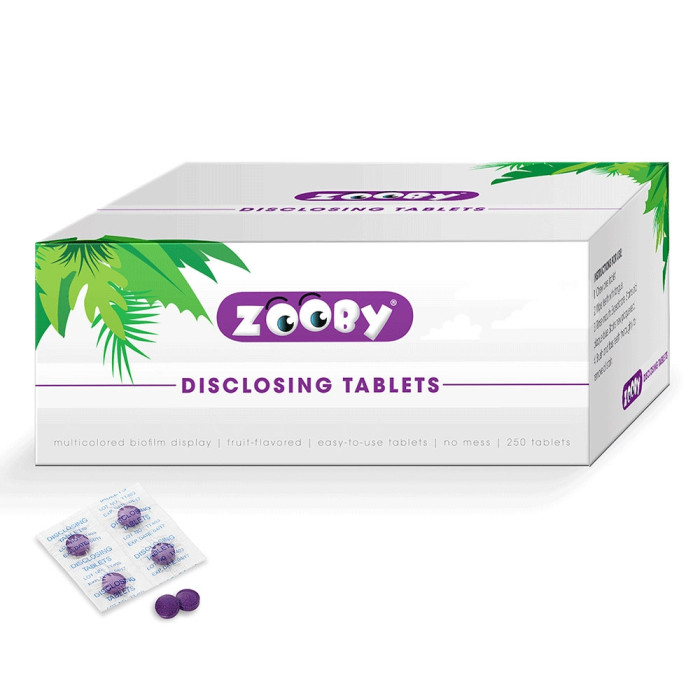 Zooby Dual Detection Disclosing Tablets (250)