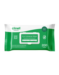 2 in 1 clinell universal wipes