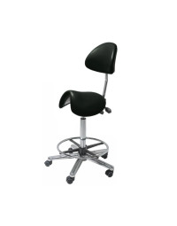 Saddle Chair - Tilting Top - Cobalt Black