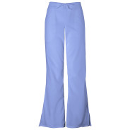 Cherokee 4101 Flare Leg Scrub Trousers: Ciel - XS - Short Leg