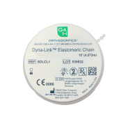 Elastomeric Short Chain Spool: Clear - 4.5m
