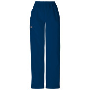4200 Elastic Waist Trousers: Navy - M - Long Leg