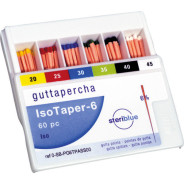 Steriblue IsoTaper GP Points: Assorted No.20-45 - 6% (60)