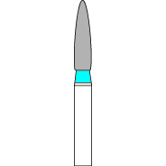 Mani Diamond Burs: Flame - Medium - FO-22 - No.298/016 (5)