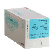 Hu-Friedy 45cm Silk 4-0 Sutures with C-6 18.7mm 3/8 circle reverse cut needles