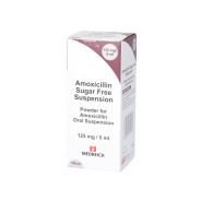 Amoxicillin Sugar Free 125mg/ 5ml Powder for Oral Suspension