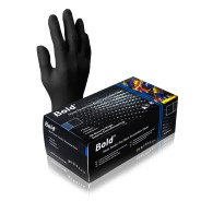 Aurelia® Bold® Black Nitrile Powder Free Gloves - M