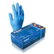 Aurelia® Robust™ Powder Free Blue Nitrile Gloves - XS (100)