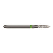 Dentsply Diamond Burs: Flame Cylinder - FG - Coarse - 010 (6)