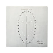 Perfection Plus Dental Rubber Dam Template