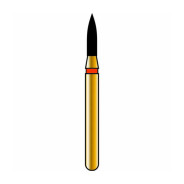 Diatech Gold Diamond Burs: 860 - Flame - Fine 012