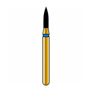 Diatech Gold Diamond Burs: 860 - Flame - Medium 012