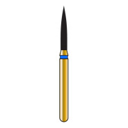 Diatech Gold Diamond Burs: 862 - Flame - Medium 012