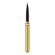 Diatech Gold Diamond Burs: 862 - Flame - Ultra Fine 012