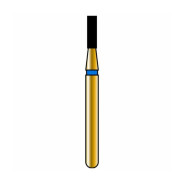 Diatech Gold Diamond Burs: 835 - Flat End Cylinder - Medium 012