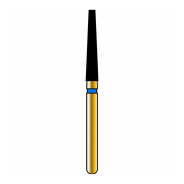 Diatech Gold Diamond Burs: 848 - Flat End Taper - Medium 018