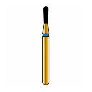 Diatech Gold Diamond Burs: 830L - Pear - Medium 012