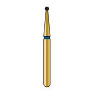 Diatech Gold Diamond Burs: 801 - Round - Medium 010