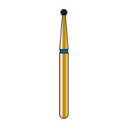 Diatech Gold Diamond Burs: 801 - Round - Medium 012