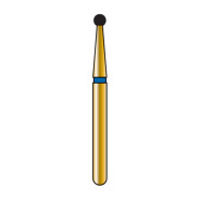 Diatech Gold Diamond Burs: 801 - Round - Medium 014