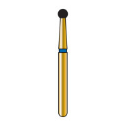 Diatech Gold Diamond Burs: 801 - Round - Medium 018
