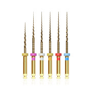 EndoPLUS Taper Gold Files - Assorted Sizing, comes in a blister pack of 6