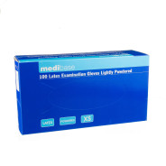 Medibase Powdered Latex Gloves Extra Small