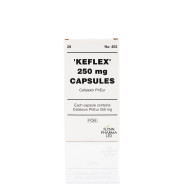 Cefalexin Capsules: 250mg 