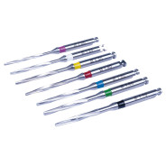 Itena Dentoclic Cylindro-Conical Drills: 1.30mm Diameter - Yellow (4)