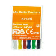 K Files 31mm - ISO 45-80 Assorted