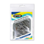 OPTIM Interdental Brushes: Original - Size 7 - 1.3mm - Grey (25)
