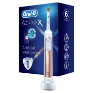 Oral-B GENIUS X Electric Toothbrush - Rose Gold