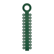 Power Sticks Elastomerics: 42 Sticks x 24 Ties - Dark Green