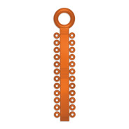Power Sticks Elastomerics: 42 Sticks x 24 Ties - Orange