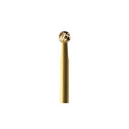 Gold Finishing Burs - Round No.7006