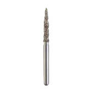 R&S Spiral Diamond Burs: Flame - Medium - E6 (2)