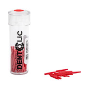 Itena Dentoclic Cylindro-Conical Burnout Posts: 1.35mm Diameter - Long Red (40)