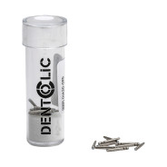 Itena Dentoclic Cylindro-Conical Stainless Steel Posts: 1.2mm Diameter - Long White (20)