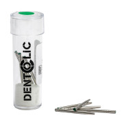 Itena Dentoclic Cylindro-Conical Pins: Stainless Steel Pins - 1.60mm Diameter - Green (10)