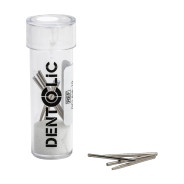 Itena Dentoclic Cylindro-Conical Pins: Stainless Steel Pins - 1.20mm Diameter - White (10)